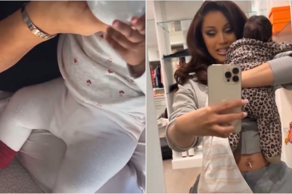 Cardi B shares rare peek at baby girl four months after birth: "Soooo big"