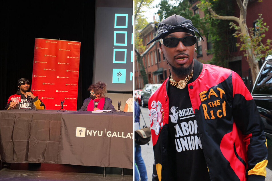 Chris Smalls and Starbucks Workers United talk power of organizing at NYU panel