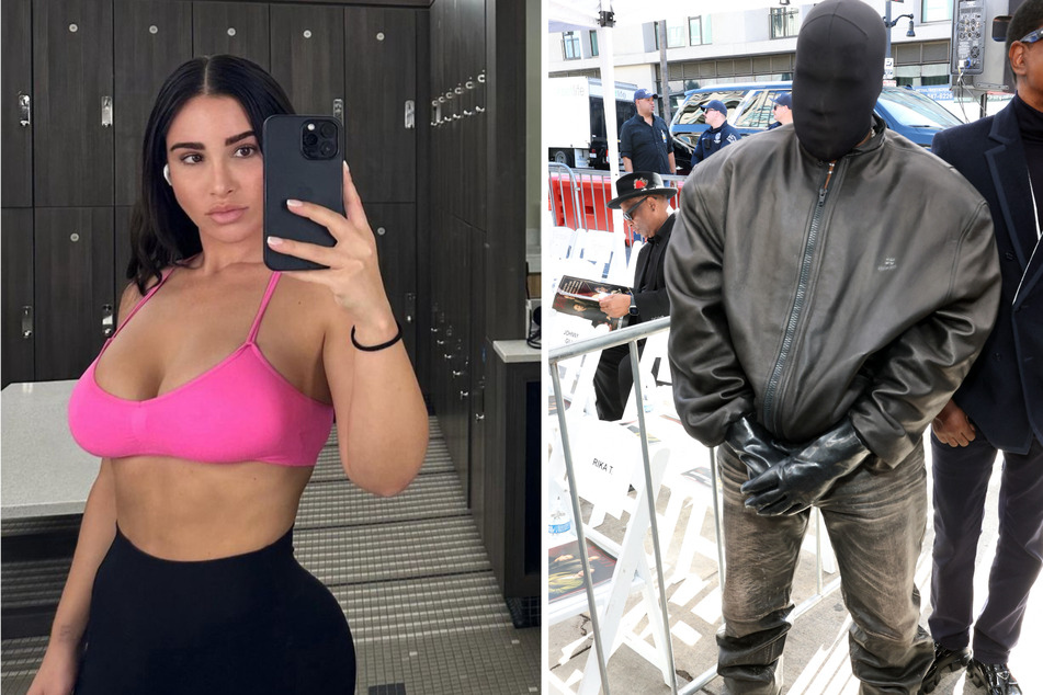 Kanye West (r.) allegedly masturbated in front of his ex-assistant Lauren Pisciotta (l.)