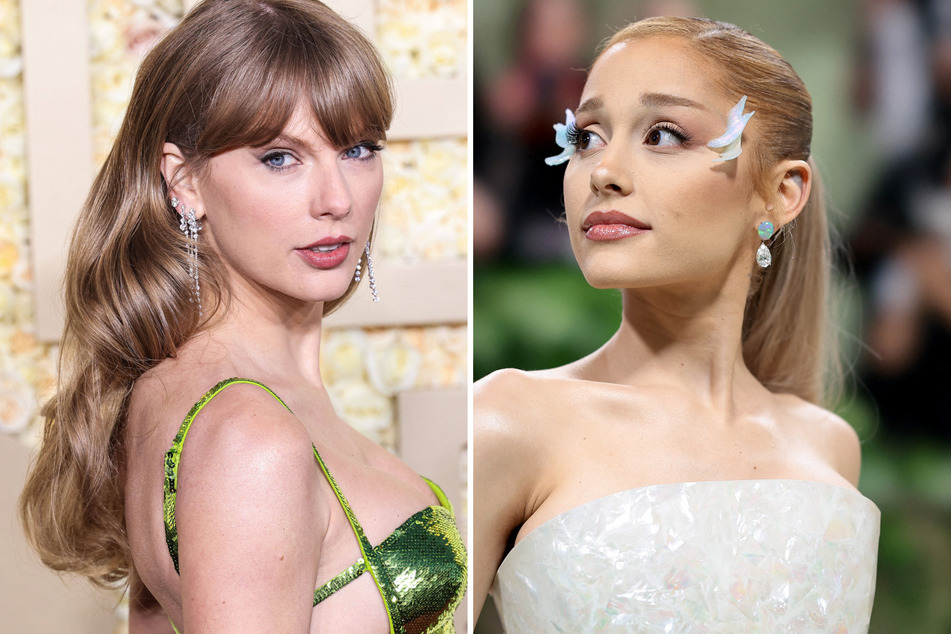 Taylor Swift (l.) and Ariana Grande have also dissuaded fans from attacking supposed inspirations for their music.