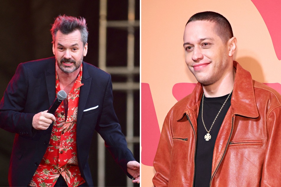 Comedians Jim Jefferies (l.) and Pete Davidson (r.) have dismissed criticism over their decision to perform at Saudi Arabia's Riyadh Comedy Festival.