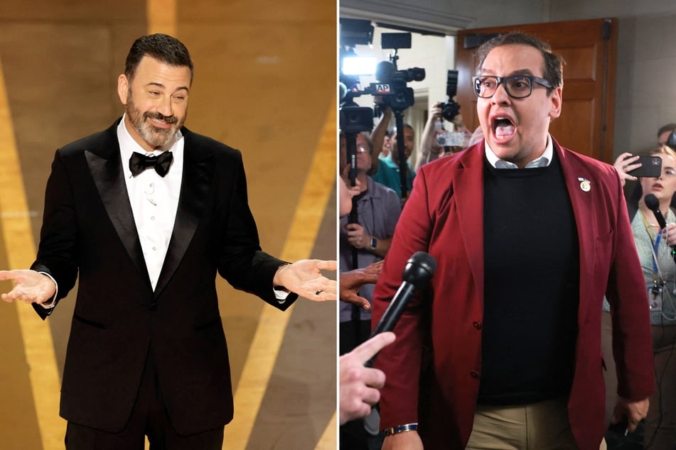 In the latest episode of his late-night show, Jimmy Kimmel mocked former Congressman George Santos who is suing him for fraud.