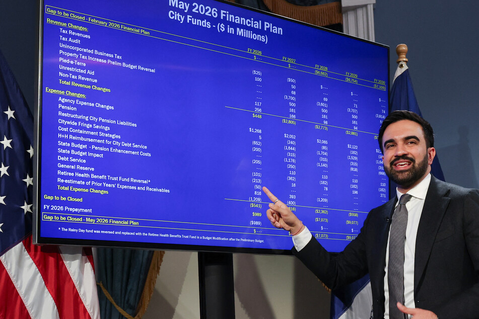 New York Mayor Zohran Mamdani announced Tuesday that the city's budget had been balanced after inheriting a $12 billion deficit.