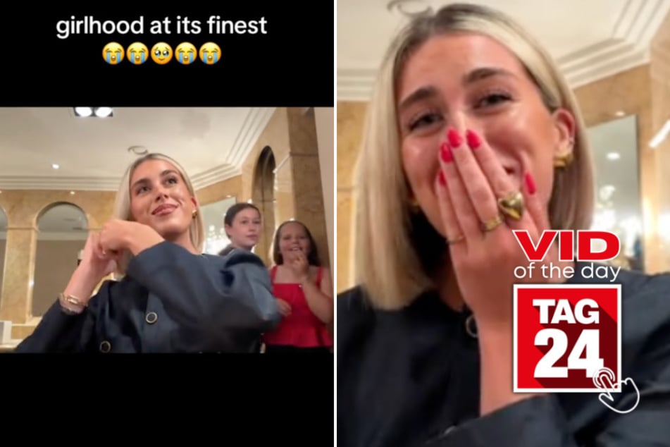 Viral Video of the Day for June 16, 2025: Woman tears up after sweet compliment from two little girls