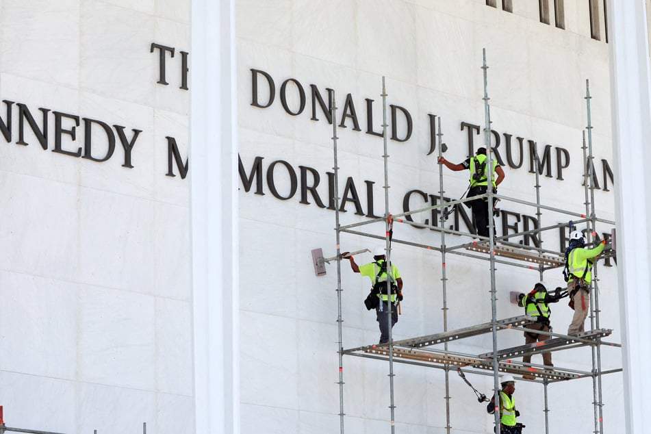 Trump moved ahead with efforts to leave his stamp on the Kennedy Center with a board vote pushing for his name to be restored on the building.