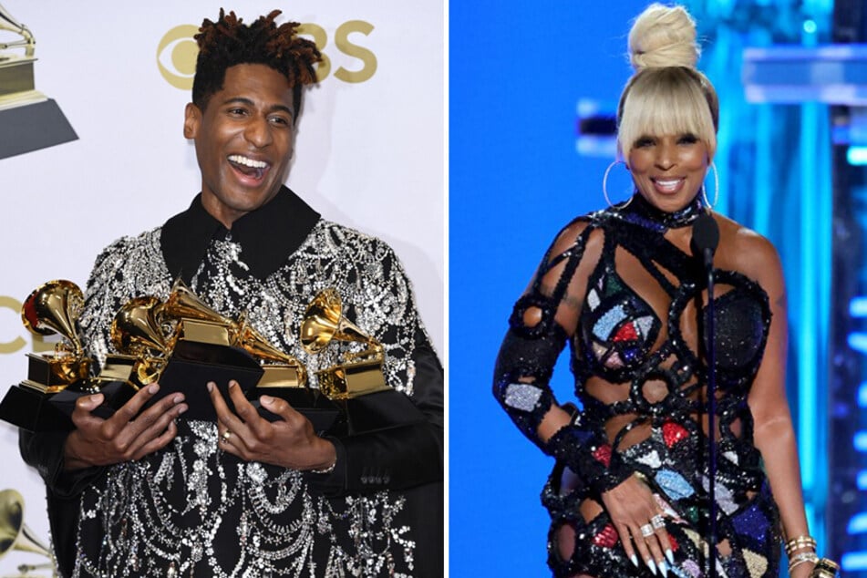 Jon Batiste (l.) and Mary J. Blige (r.) both made the Time100.