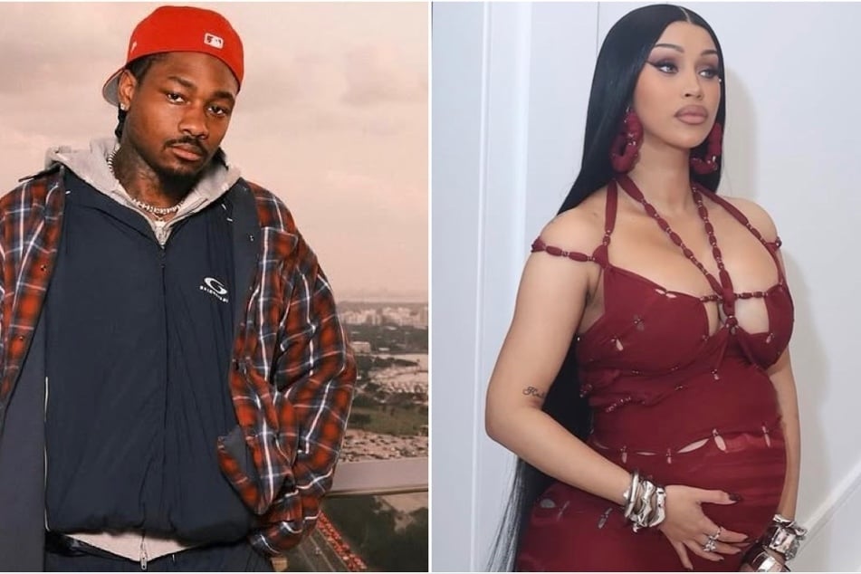 Stefon Diggs (l.) could be expecting another baby with a former flame, but what does this mean for his relationship with Cardi B?
