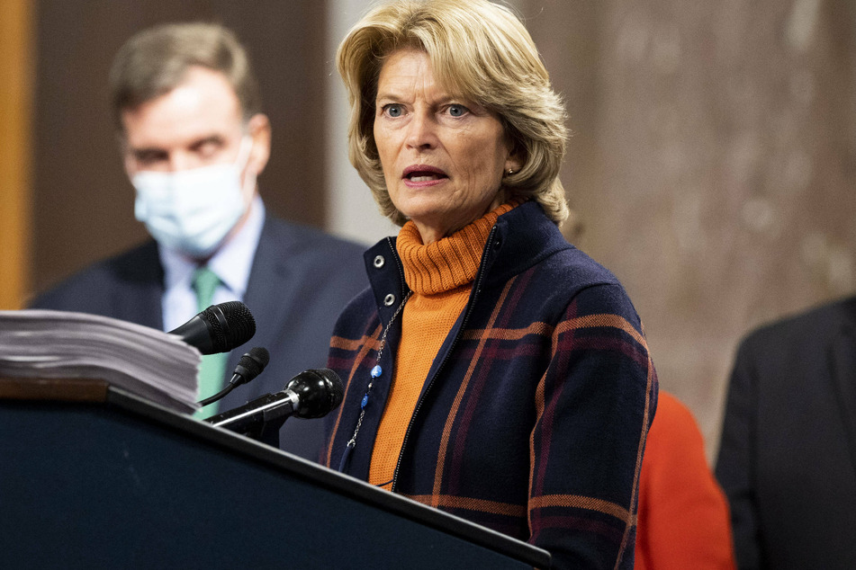 Alaska Senator Lisa Murkowski on Friday became the first Republican in the Senate to call on Trump to resign