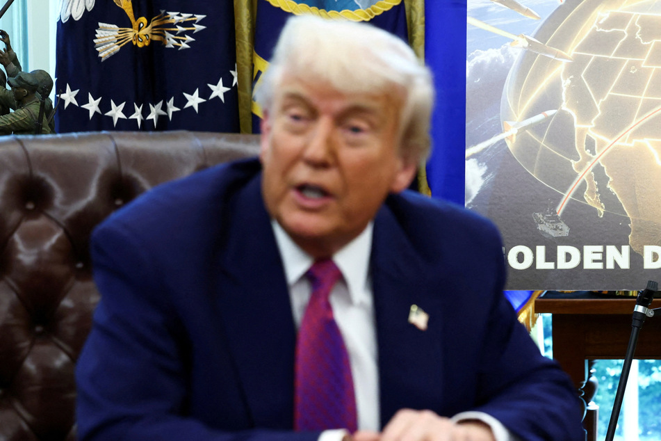 Trump administration shares bizarre slideshow revealing Golden Dome's features