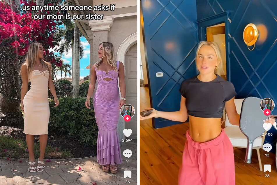 Haley and Hanna Cavinder set TikTok ablaze on Friday with some epic new videos!