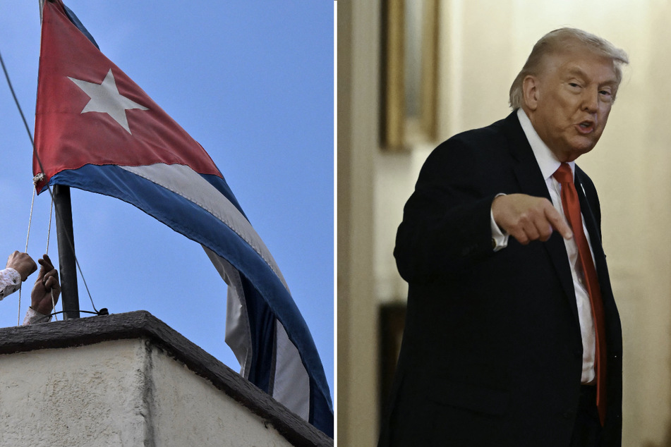 President Donald Trump again threatened to overthrow Cuba's government after the US is finished with its war on Iran.