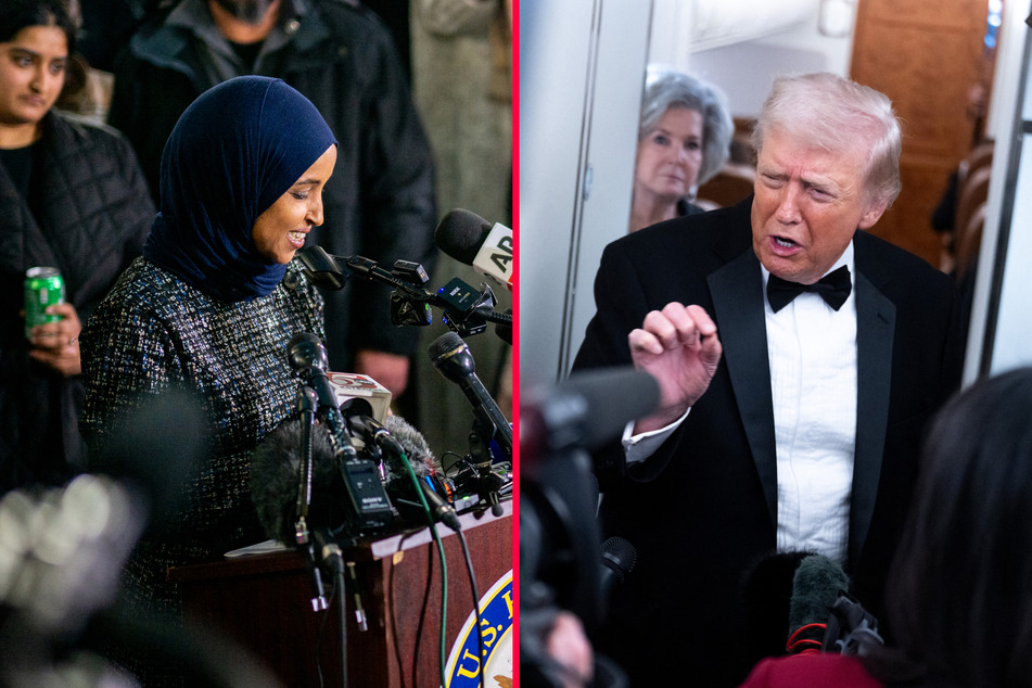 Trump again threatens Ilhan Omar with jail in outlandish post about Minnesota fraud