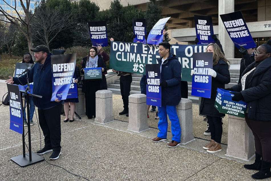 Climate and environmental activists have pointed to the devastation that will be caused if 20 new LNG export projects are allowed to go through.