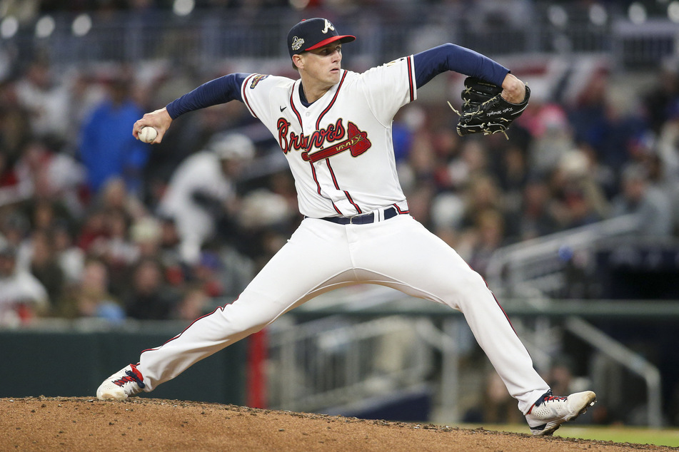 Starting pitcher Kyle Wright got his first win of the season on Saturday night.