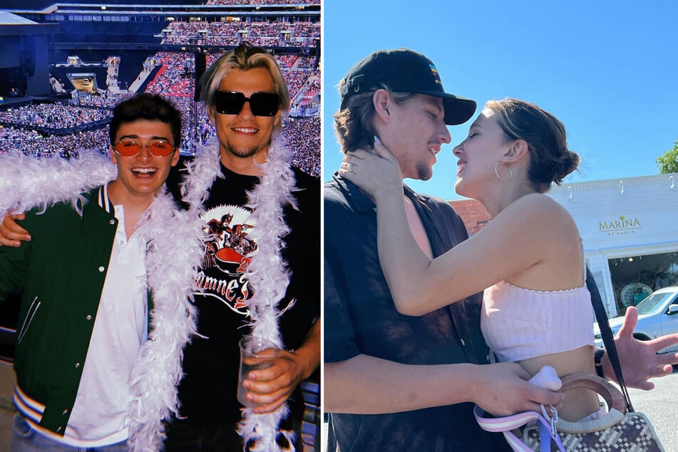 Millie Bobby Brown and Jake Bongiovi get third-wheeled by Noah Schnapp