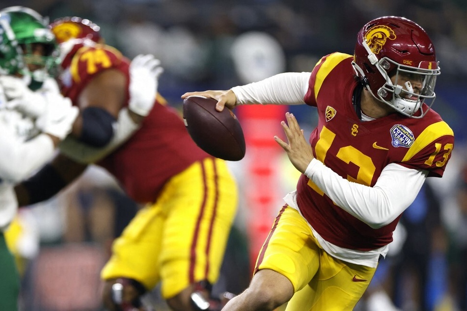 Caleb Williams will lead the Trojans at home against San Jose State on Saturday, Week Zero of the college football season.