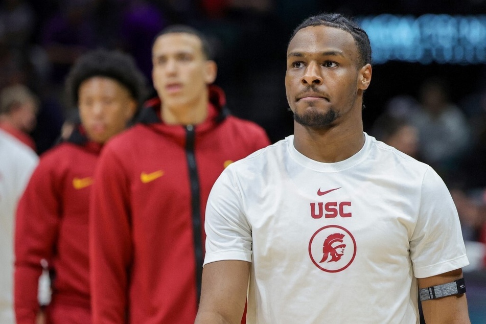 Bronny James heads to NBA Draft Combine