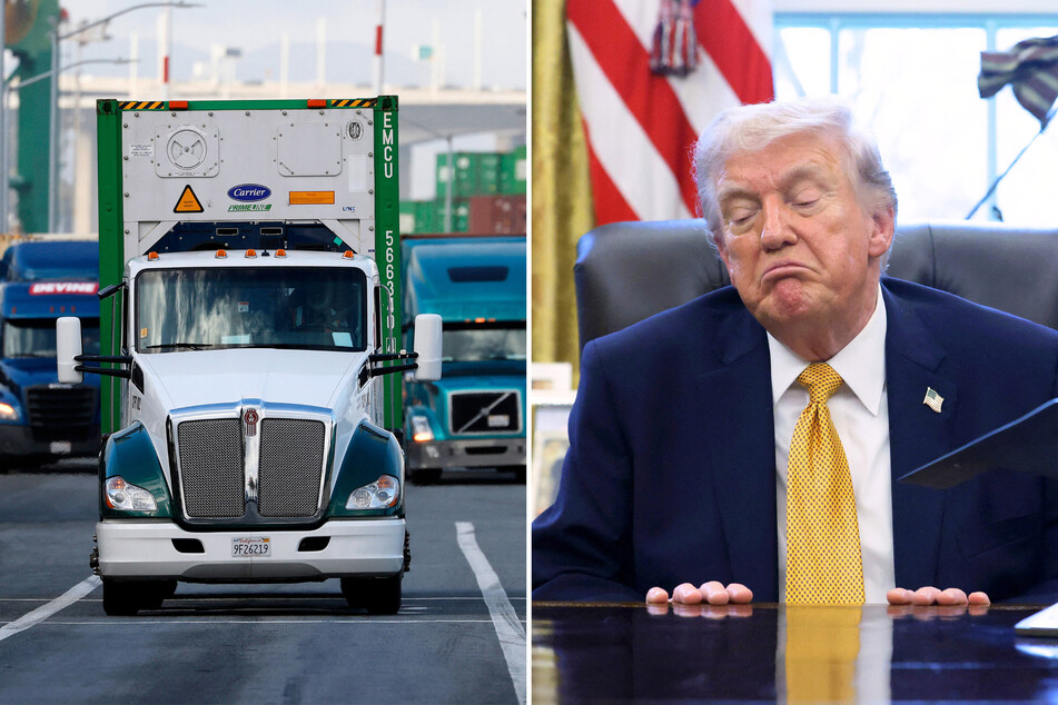 Trump bans commercial licenses for immigrant truckers: "Wreaking havoc on our roadways"