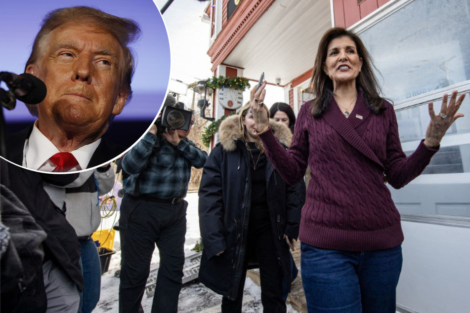 "Strategic" New Hampshire primary voters line up against Donald Trump