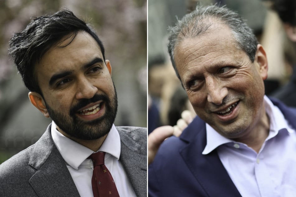New York City mayoral candidates Zohran Mamdani (l.) and Brad Lander have cross-endorsed each other in the ranked-choice Democratic primary.