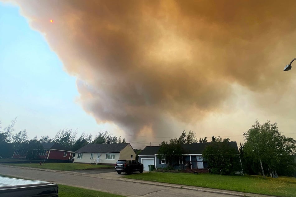 Residents of the Canadian towns of Labrador City and Wabush in Newfoundland and Labrador province were ordered to leave their homes due to wildfires.