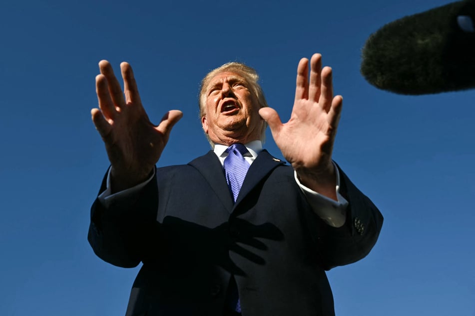 Trump scraps last midterm election rallies as he lashes out at reporter: "You are sick"