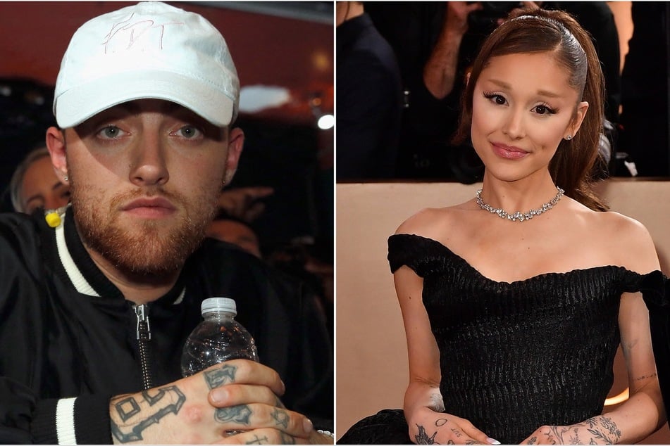 Ariana Grande has shared the key role her late ex-boyfriend Mac Miller (l.) played in her music career.