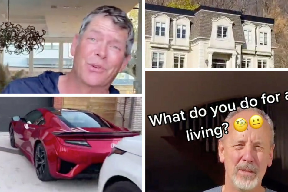 TikTok star goes door-to-door to ask luxury homeowners what they do for a living