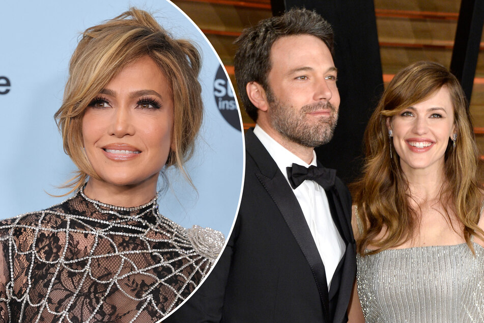 Ben Affleck also praised ex Jennifer Garner (r.) as he opened up about his personal life, including his split from J.Lo (l.)