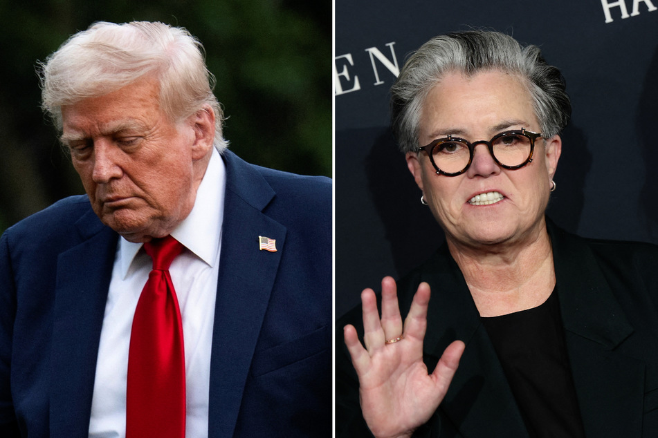 Rosie O'Donnell laughs off Trump's latest threats and explains his obsession with her