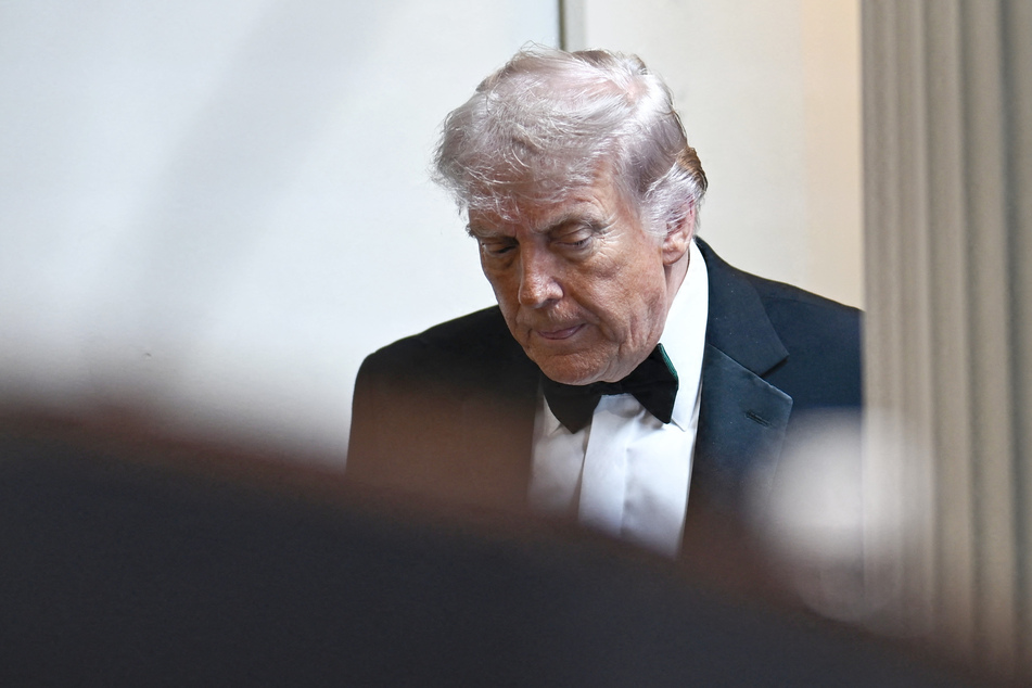President Trump is expected to give the speech he was prevent from giving at April's White House Correspondents' Dinner.