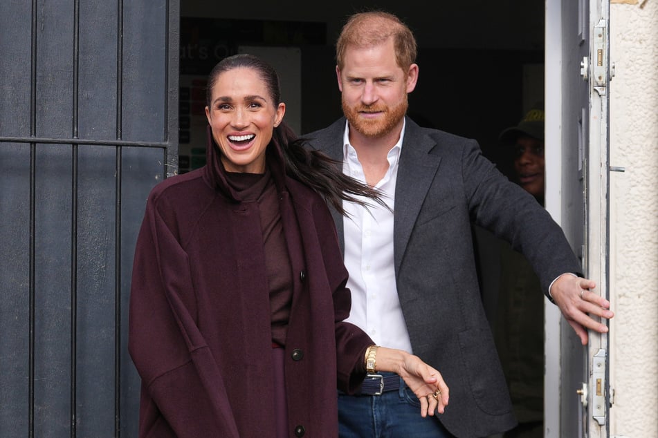 Meghan Markle (l.) and Prince Harry returned to the UK just a few weeks ago.