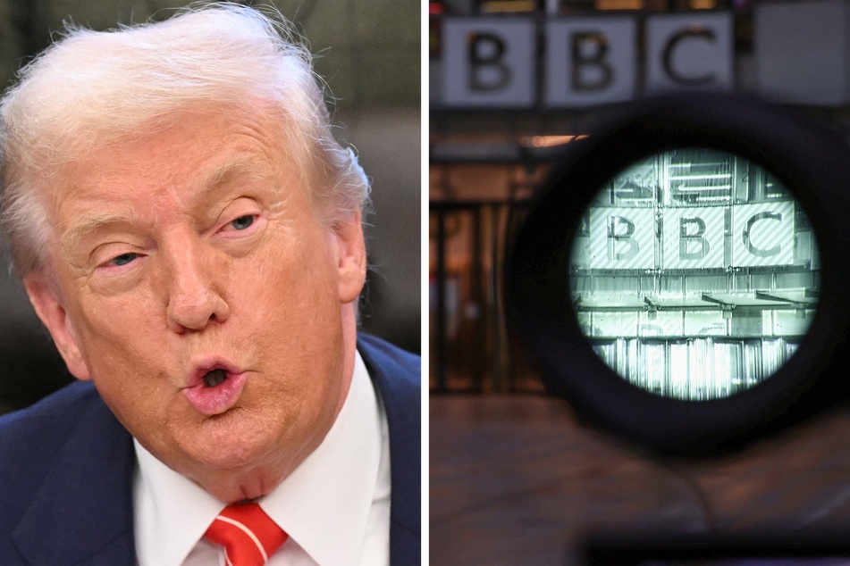 President Donald Trump expects to win a $10-billion lawsuit against the BBC over the editing of one of his speeches.