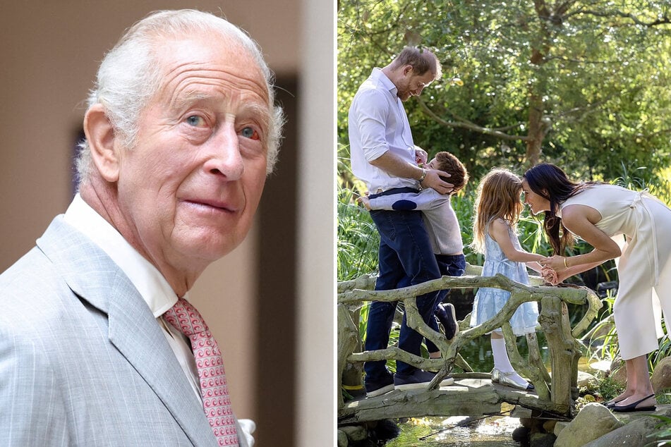 Prince Harry and Meghan Markle's kids finally reunite with King Charles amid rocky UK visit