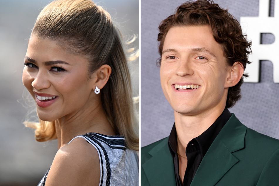 Zendaya and Tom Holland show PDA after Romeo & Juliet date night!