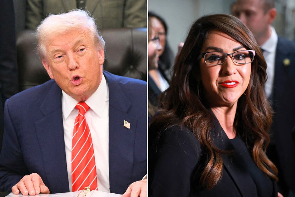 Congresswoman Lauren Boebert (r.) recently shared her disturbing reaction after reviewing some of the unredacted files on Jeffrey Epstein.
