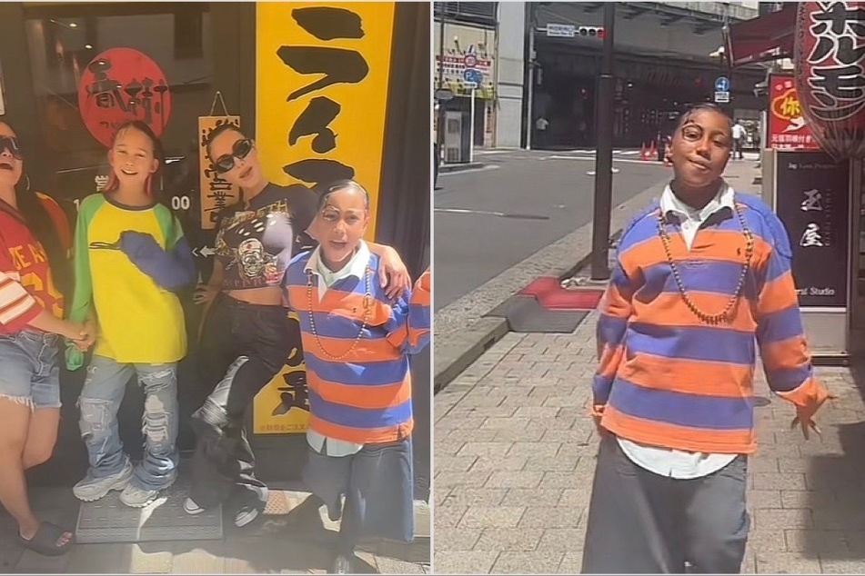 North West channels Kanye West in new TikTok with Kim Kardashian