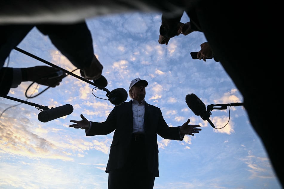President Donald Trump, standing on the tarmac prior to boarding Air Force One on his home from Ireland, said he'd consider releasing a collection of until-now classified 9/11 files.