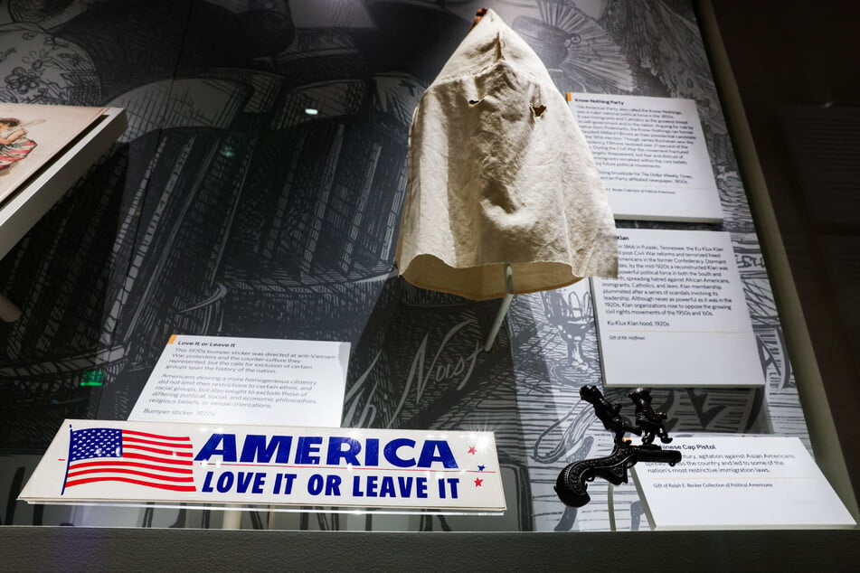 The American Democracy exhibit inside of the Smithsonian American History Museum on July 7, 2026, in Washington, DC.