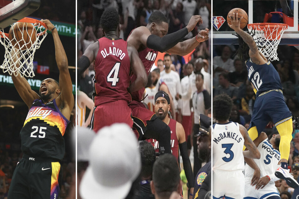 NBA Playoffs: Morant leads huge Grizzlies comeback, Heat and Suns grab wins