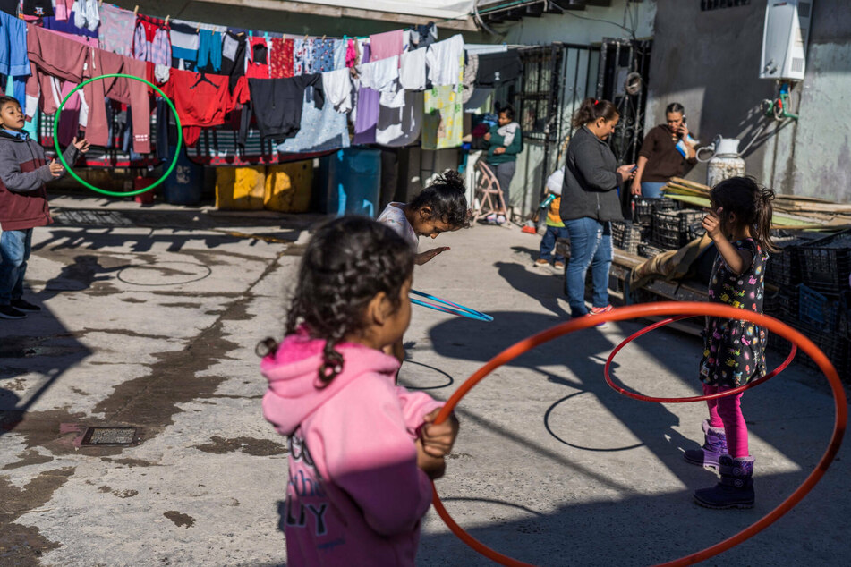 The Good Samaritan Migrant Shelter in Ciudad Juarez, Mexico, houses people seeking asylum at the border.