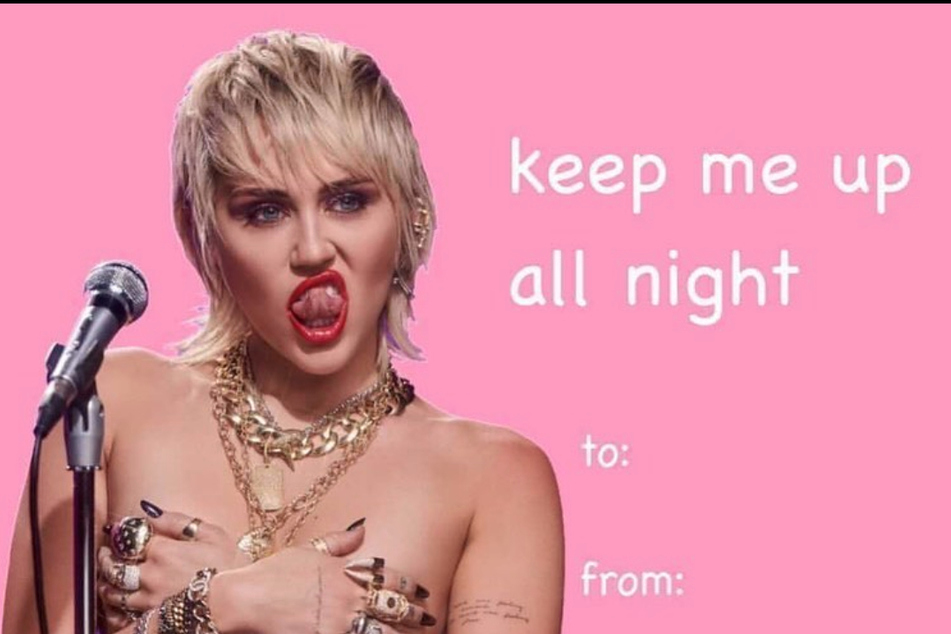 Miley Cyrus' Valentine's Day message: don't have sex!