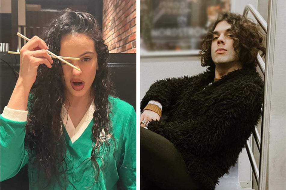 Rosalía (l) and Micky James are both releasing new songs this week.