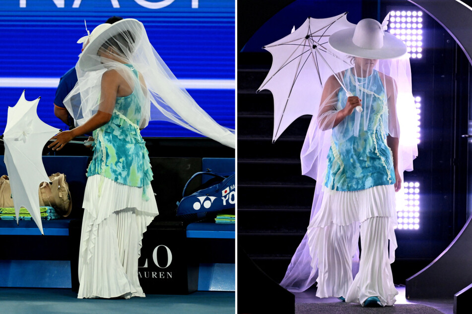 Naomi Osaka wore an instantly iconic outfit for her first round match at the 2026 Australian Open.