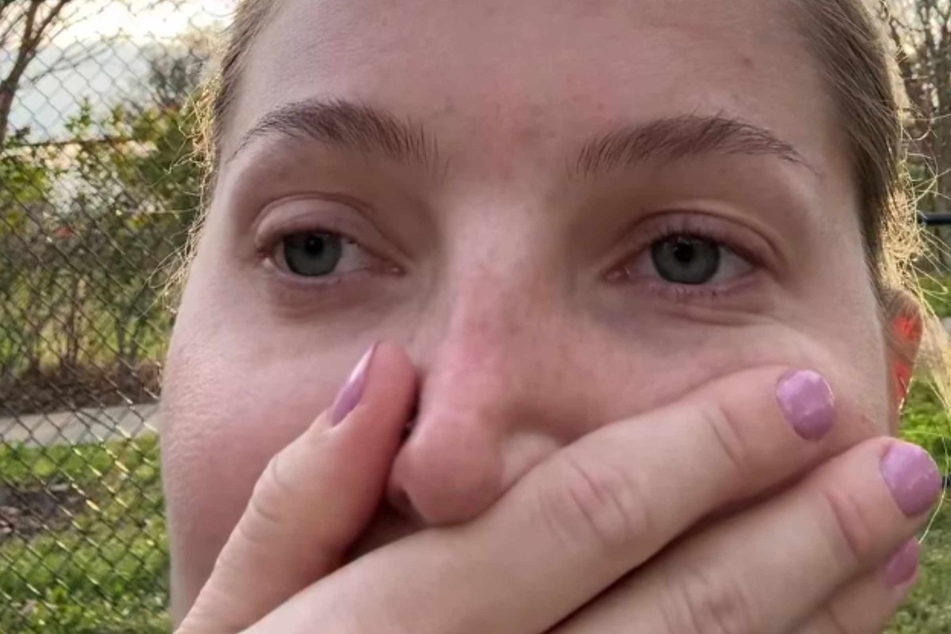 Grace Howe is horrified by her dog's situation.