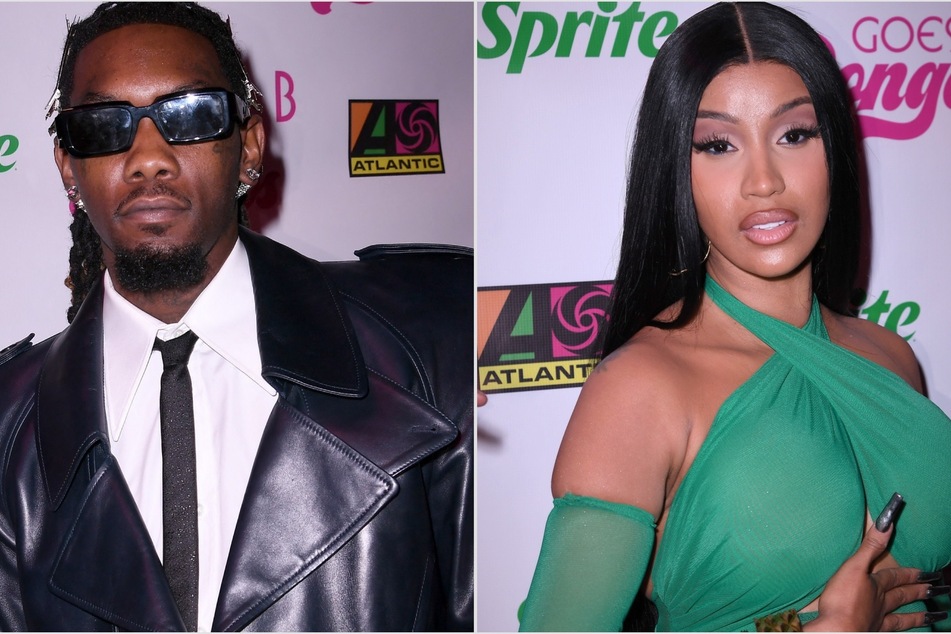 Cardi B (r.) is alleging that her ex Offset made sneaky money moves and robbed her.
