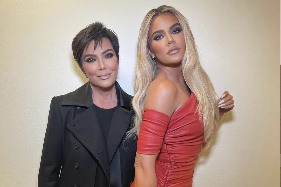 Sources claim that Kris Jenner (l.) has "barely left Khloé's side following Tristan's recent scandal.