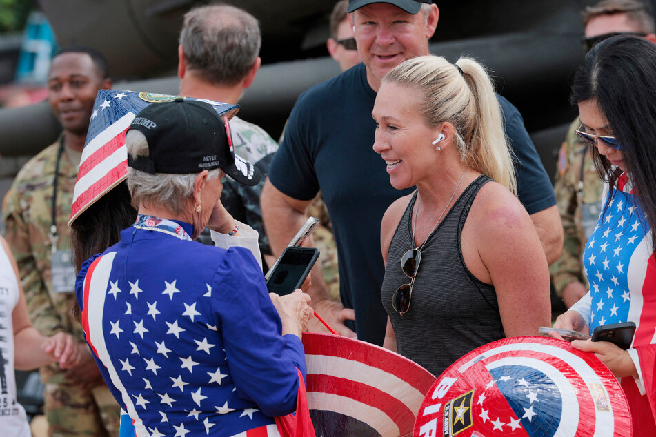 Georgia Republican Marjorie Taylor Greene slammed President Donald Trump for launching strikes against Iran and labeled it a "senseless conflict."