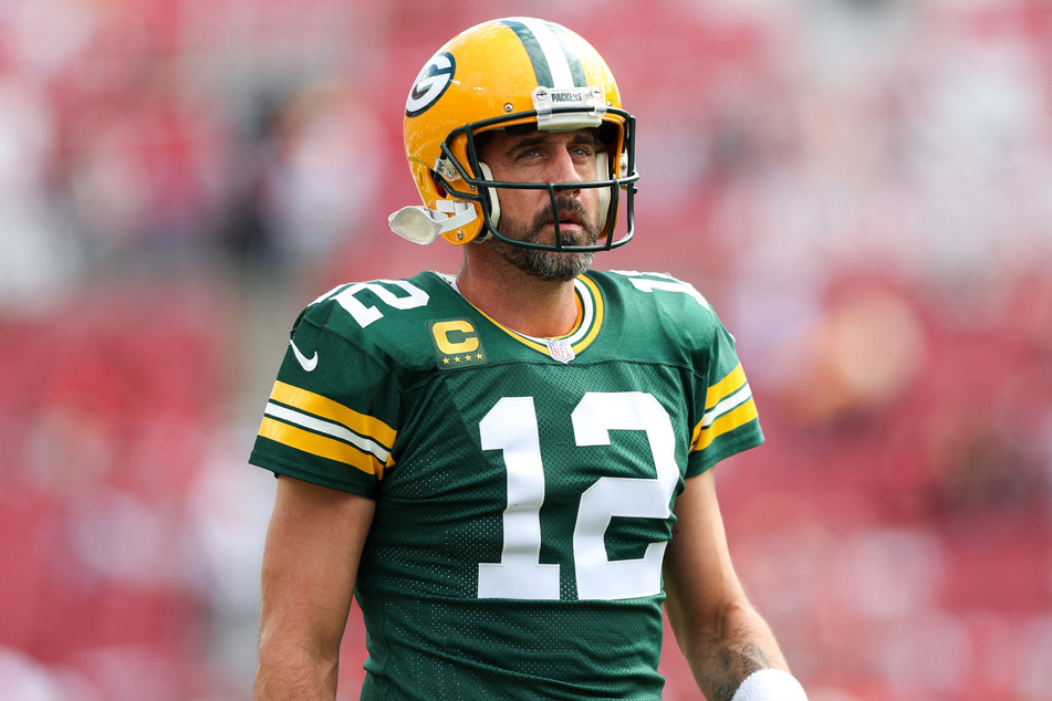 Aaron Rodgers had the lowest passer rating on Sunday of any half in any game he has started throughout his career, in one of his worst games in the NFL.