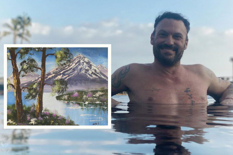 Brian Austin Green defends North West's artistic abilities after showcasing son's impressive painting